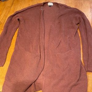 Rusty brown sweater